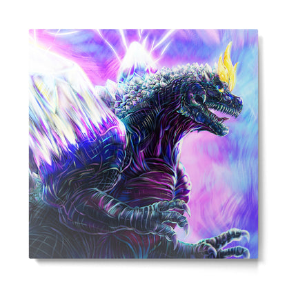 SpaceGodzilla Metal Print Gallery Image 2