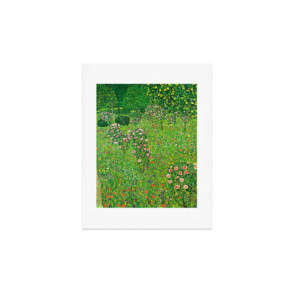 Gustav Klimt "Orchard With Roses" Art Print Gallery Image 4