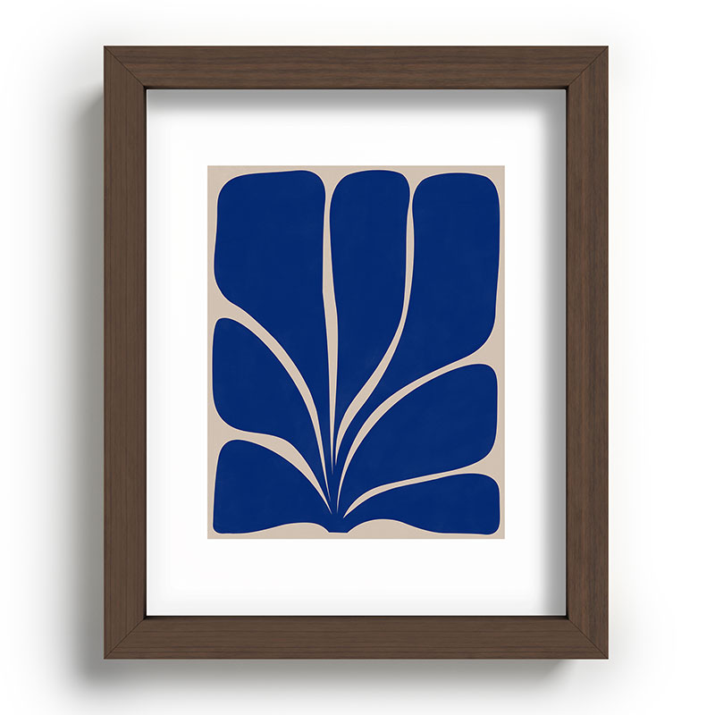 Seven Leaf Plant - 3/3 Framed Art Print Gallery Image 86