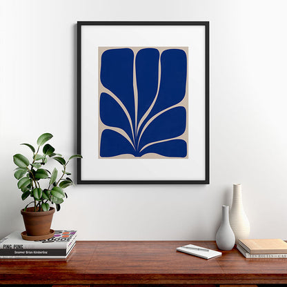 Seven Leaf Plant - 3/3 Framed Art Print Gallery Image 9