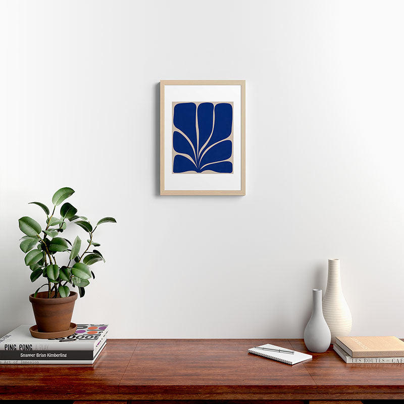 Seven Leaf Plant - 3/3 Framed Art Print Gallery Image 23