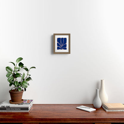 Seven Leaf Plant - 3/3 Framed Art Print Gallery Image 10