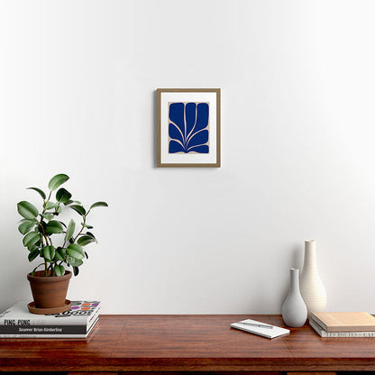 Seven Leaf Plant - 3/3 Framed Art Print Gallery Image 12