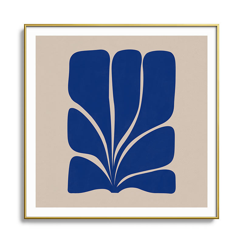 Seven Leaf Plant - 3/3 Framed Art Print Gallery Image 136