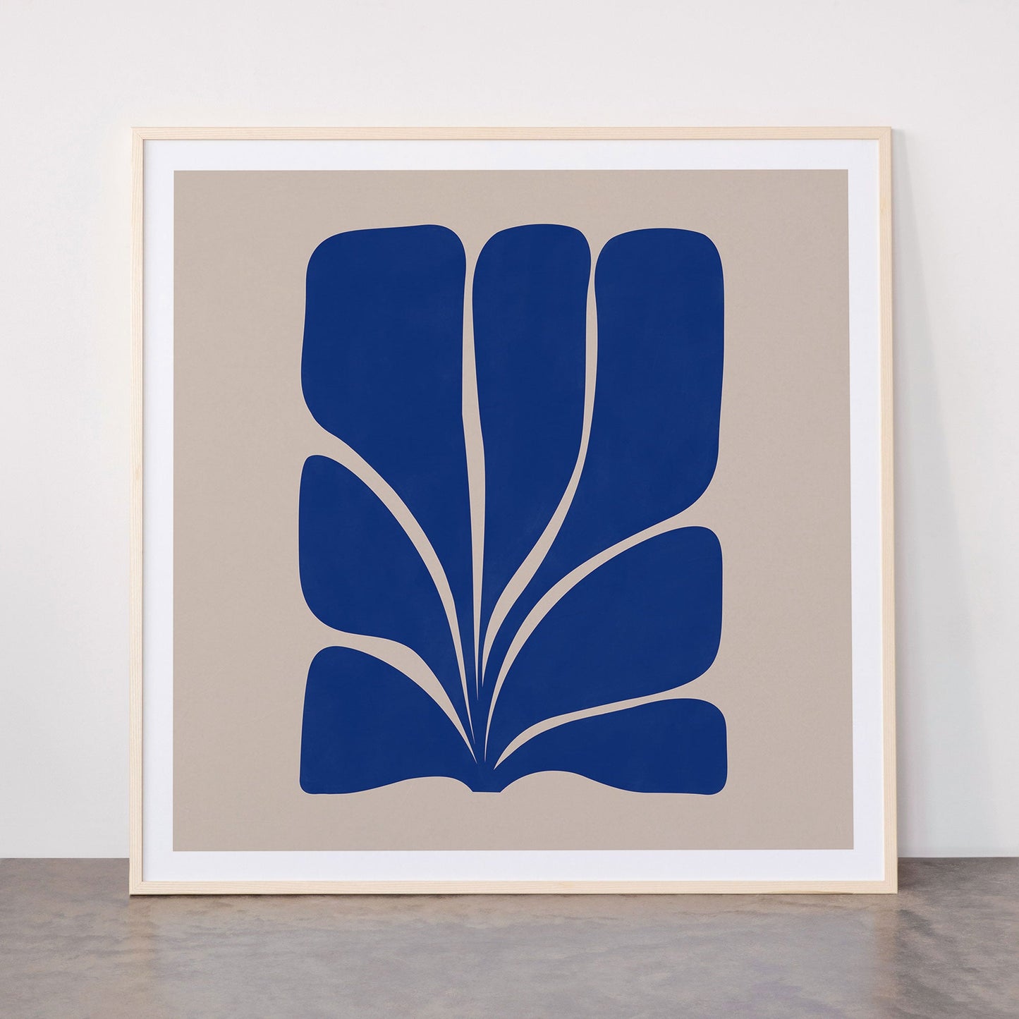 Seven Leaf Plant - 3/3 Framed Art Print Gallery Image 33