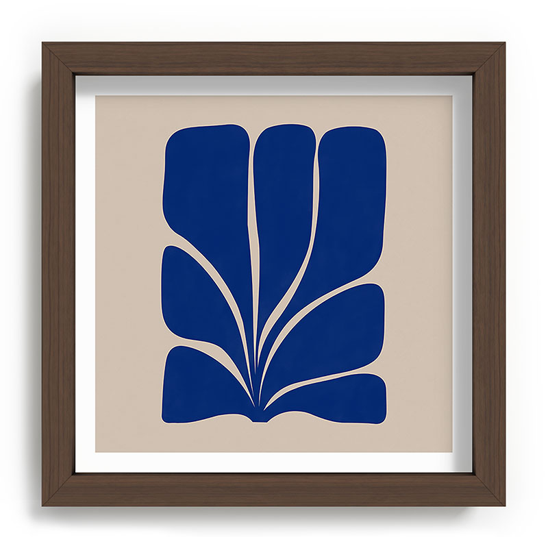 Seven Leaf Plant - 3/3 Framed Art Print Gallery Image 98
