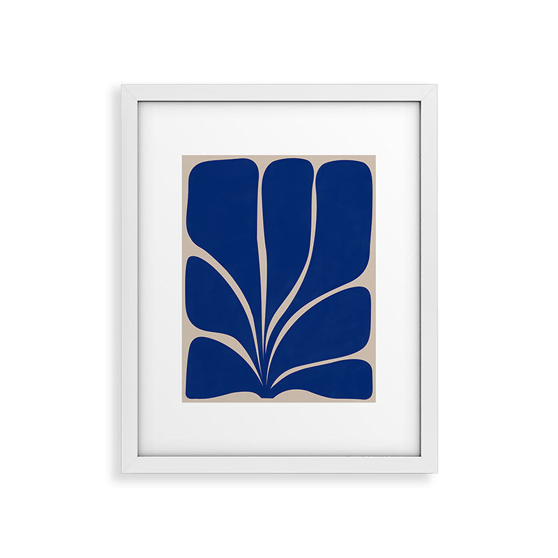 Seven Leaf Plant - 3/3 Framed Art Print Gallery Image 36