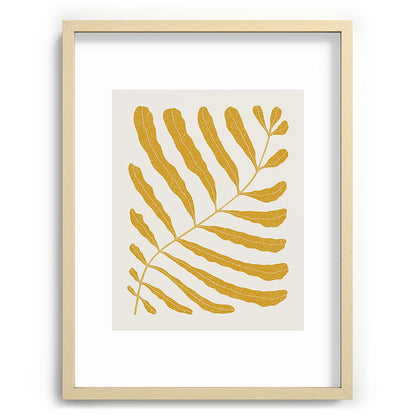 Yellow Plant Framed Art Print Gallery Image 99