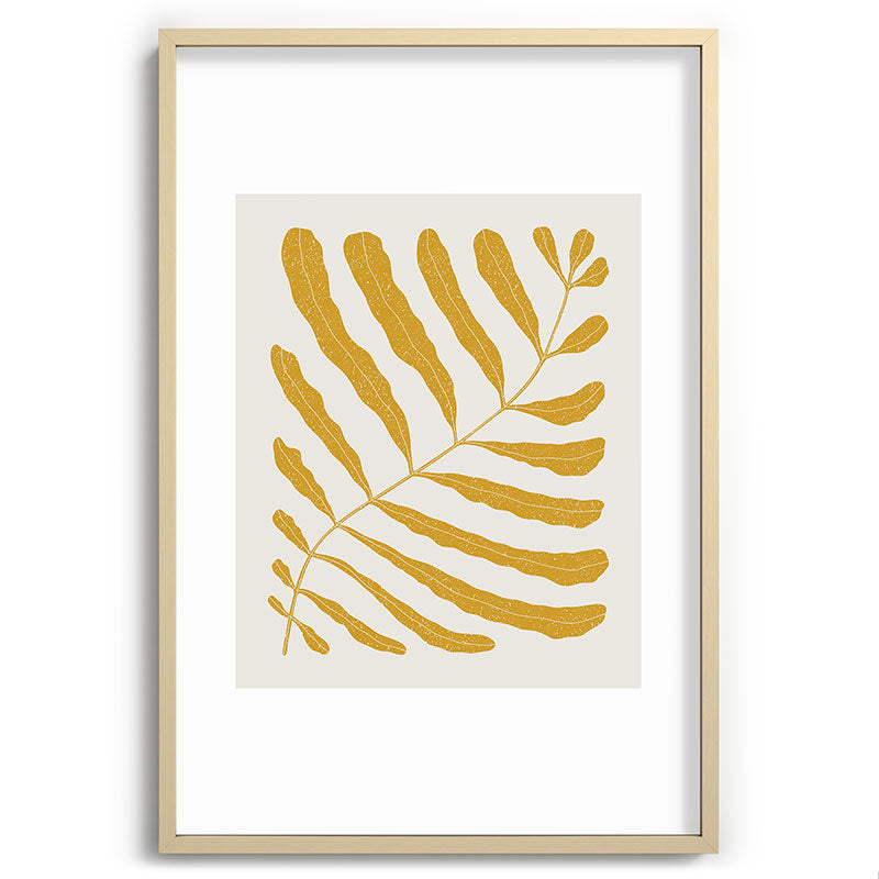 Yellow Plant Framed Art Print Gallery Image 102