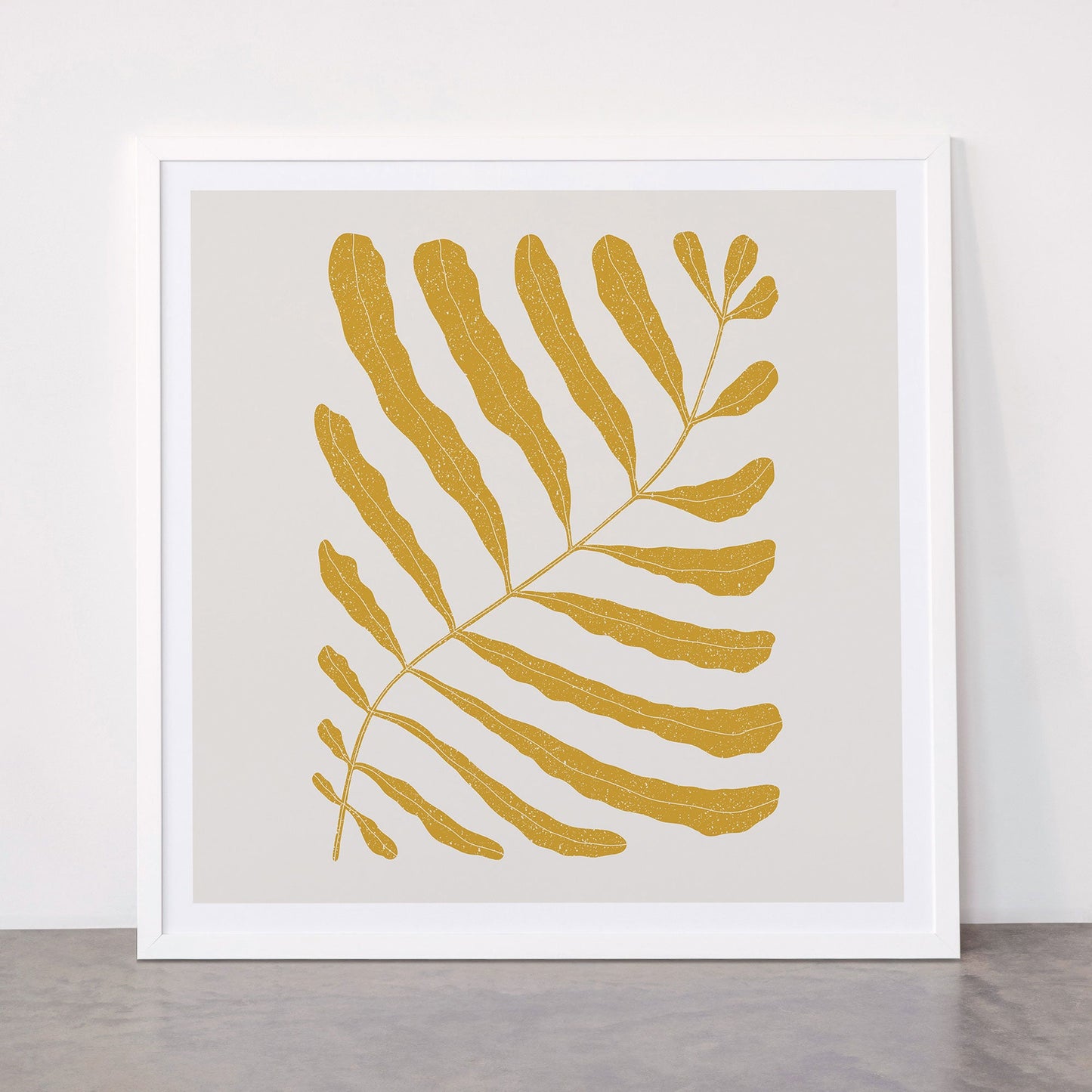 Yellow Plant Framed Art Print Gallery Image 87