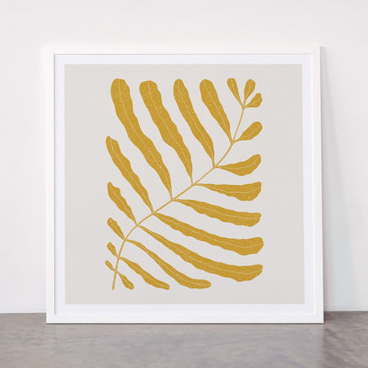 Yellow Plant Framed Art Print Gallery Image 87