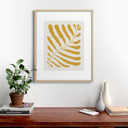 Yellow Plant Framed Art Print Gallery Image 29