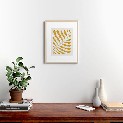 Yellow Plant Framed Art Print Gallery Image 26