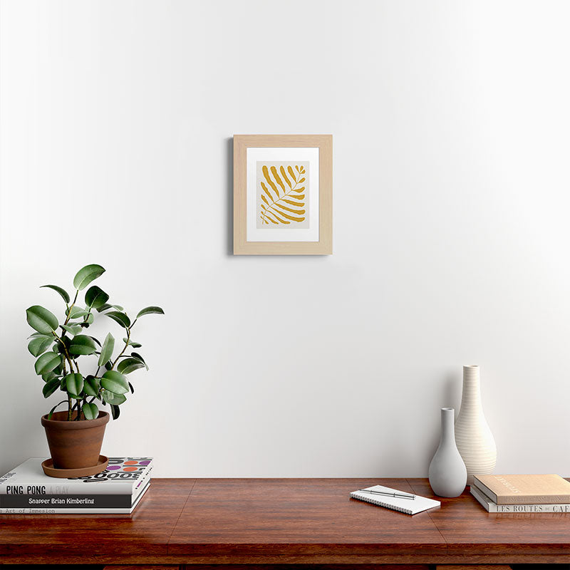 Yellow Plant Framed Art Print Gallery Image 61