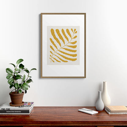 Yellow Plant Framed Art Print Gallery Image 18
