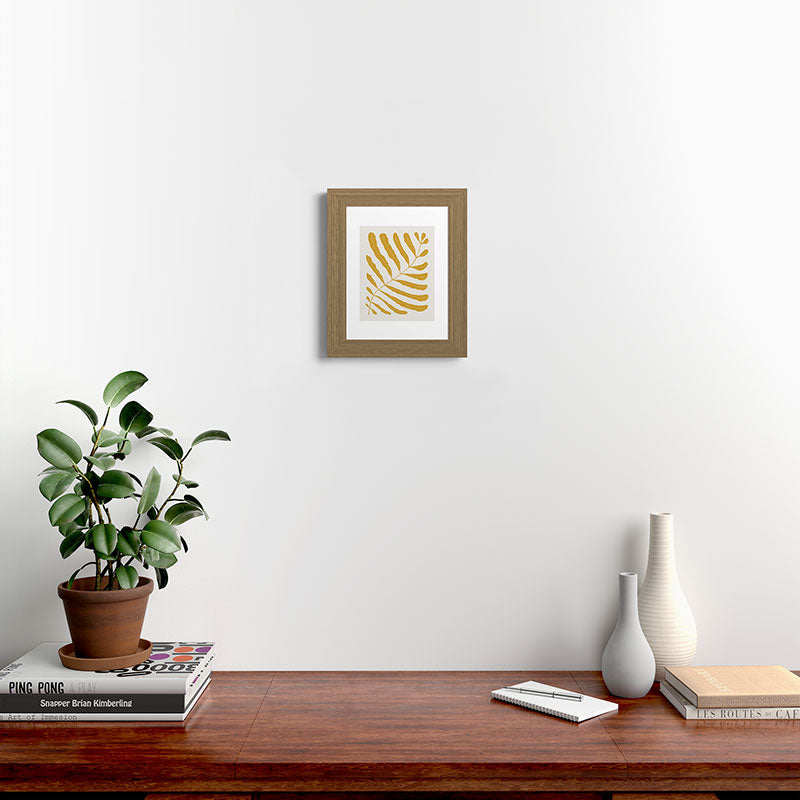 Yellow Plant Framed Art Print Gallery Image 51