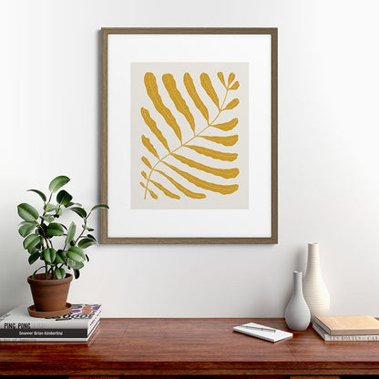 Yellow Plant Framed Art Print Gallery Image 58