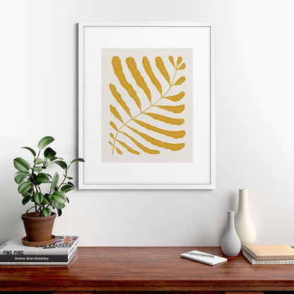 Yellow Plant Framed Art Print Gallery Image 76