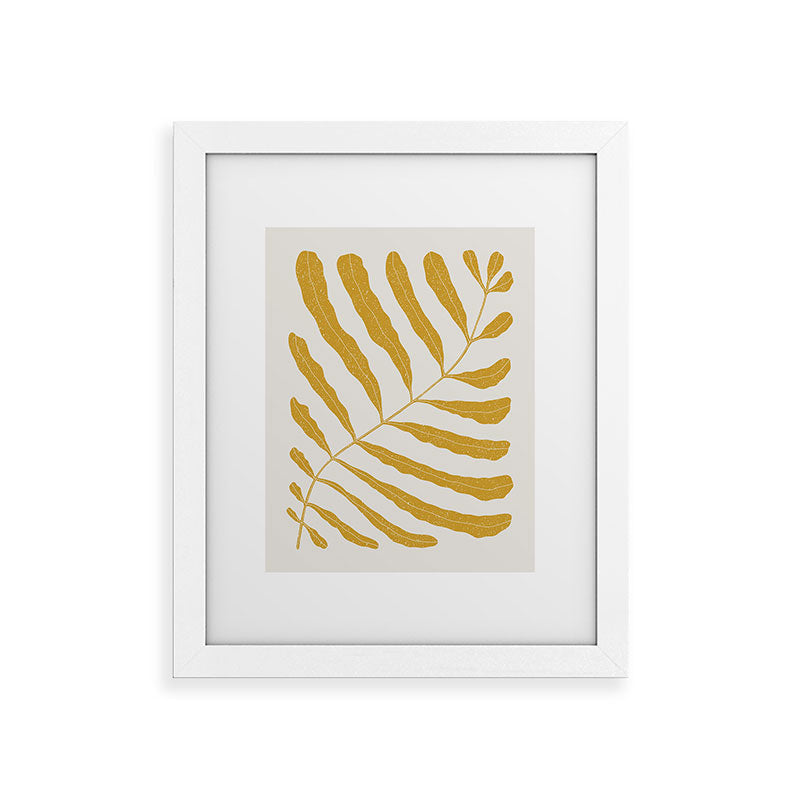 Yellow Plant Framed Art Print Gallery Image 73