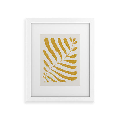 Yellow Plant Framed Art Print Gallery Image 74