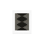 Southwestern Minimalist Black & White Art Print Gallery Image 1