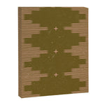 Southwestern Minimalist Retro Green & Pink Canvas Print Gallery Image 1