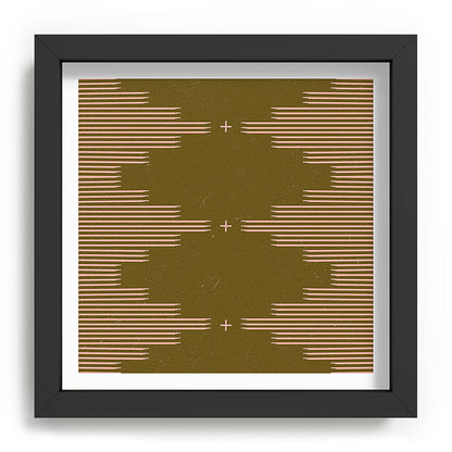 Southwestern Minimalist Retro Green & Pink Framed Art Print Gallery Image 90