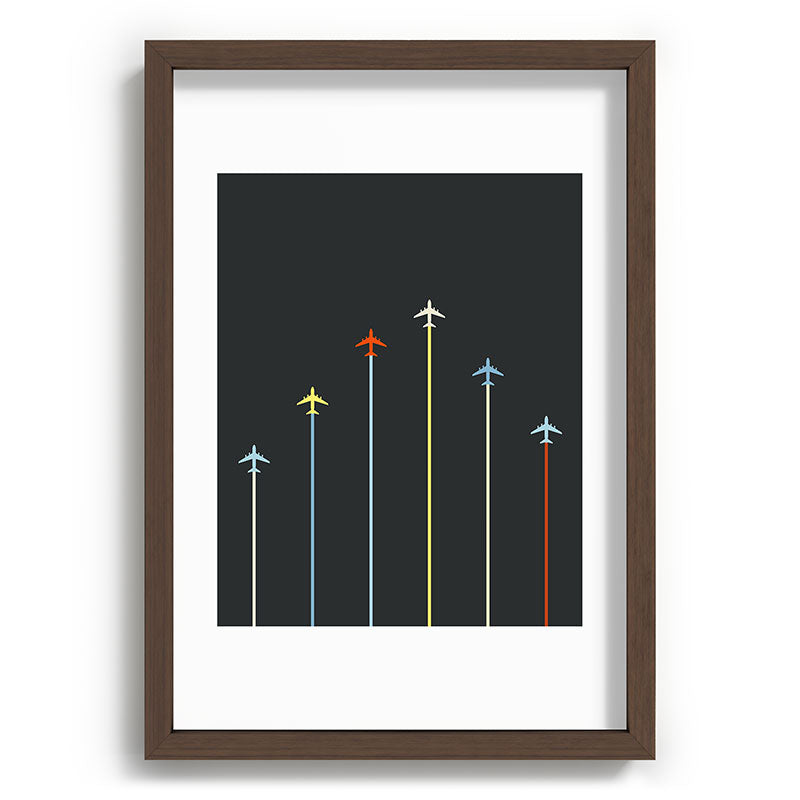 Retro Airplanes 06 Framed Art Print Gallery Image 89