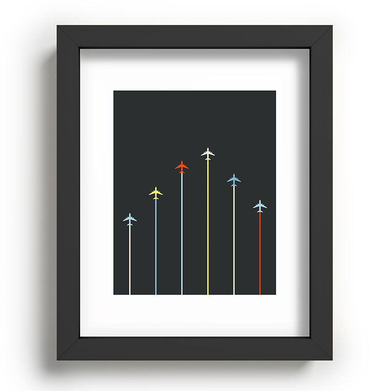 Retro Airplanes 06 Framed Art Print Gallery Image 78