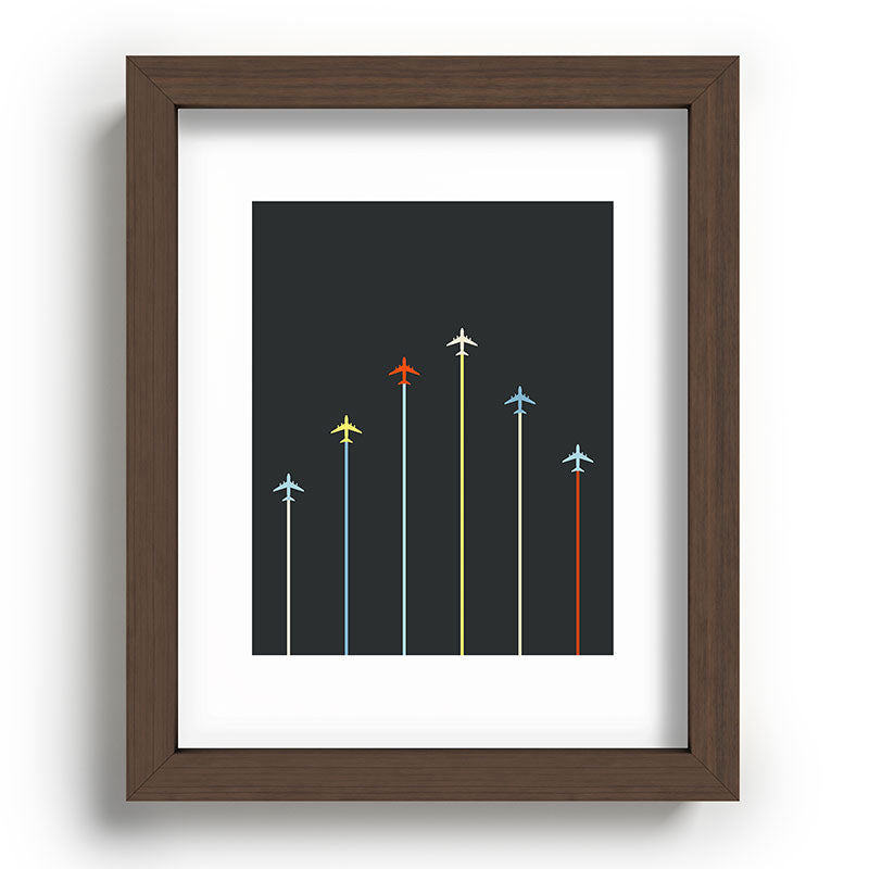 Retro Airplanes 06 Framed Art Print Gallery Image 86