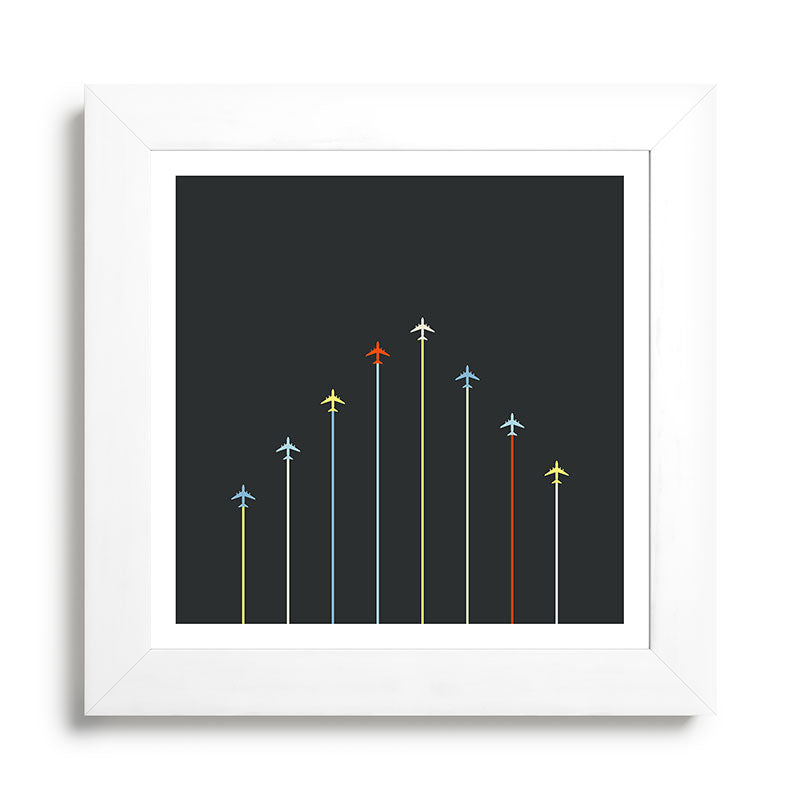 Retro Airplanes 06 Framed Art Print Gallery Image 79
