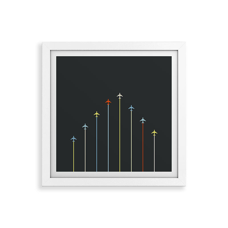 Retro Airplanes 06 Framed Art Print Gallery Image 82