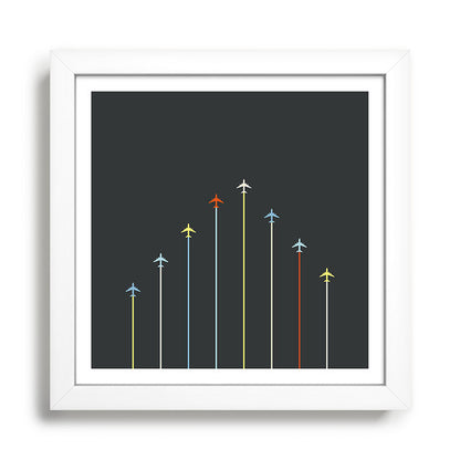 Retro Airplanes 06 Framed Art Print Gallery Image 35