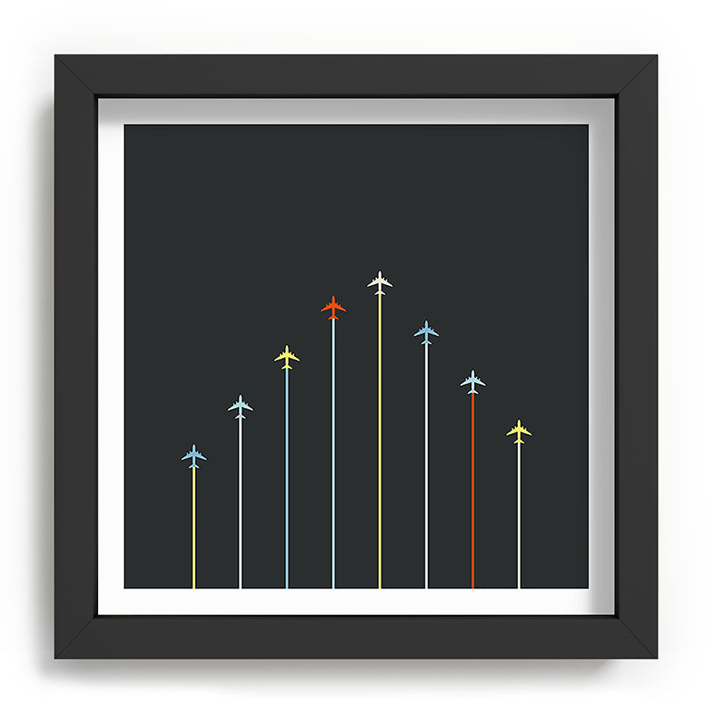 Retro Airplanes 06 Framed Art Print Gallery Image 90