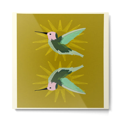 Hummingbird aka Sun God Metal Print Gallery Image 2
