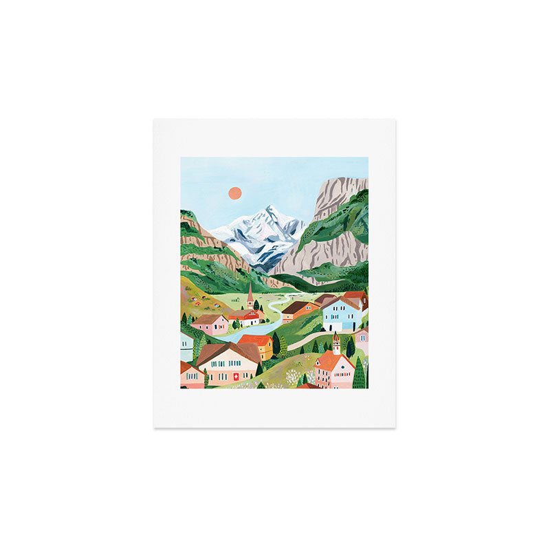 Grindelwald Switzerland Art Print Gallery Image 3