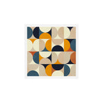 mid century abstract shapes fall winter 1 Art Print Gallery Image 1
