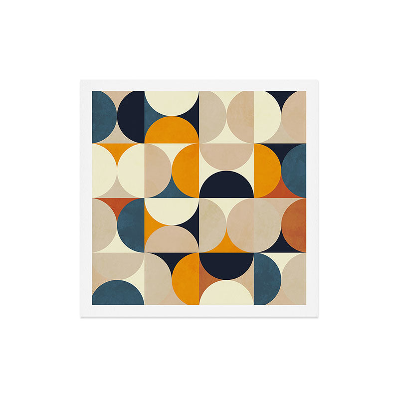 mid century abstract shapes fall winter 1 Art Print Gallery Image 2