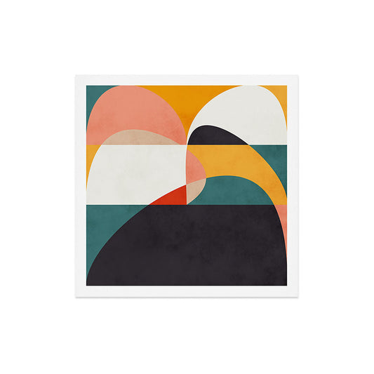 modern shapes 6 Art Print Gallery Image 2