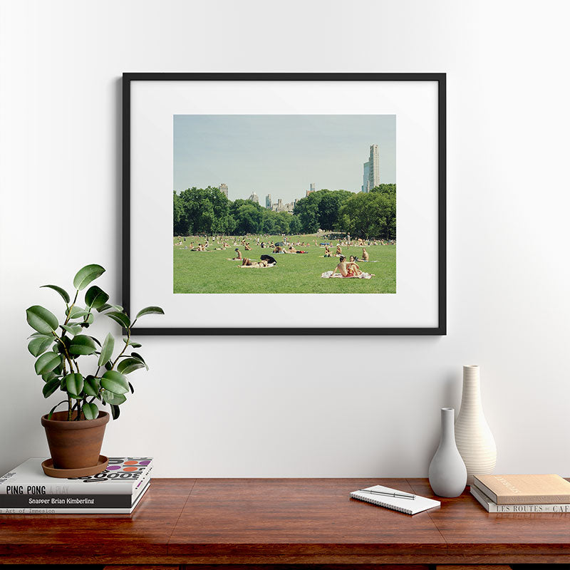 Summer in Central Park New York City | 35mm Film Photography Framed Art Print Gallery Image 7