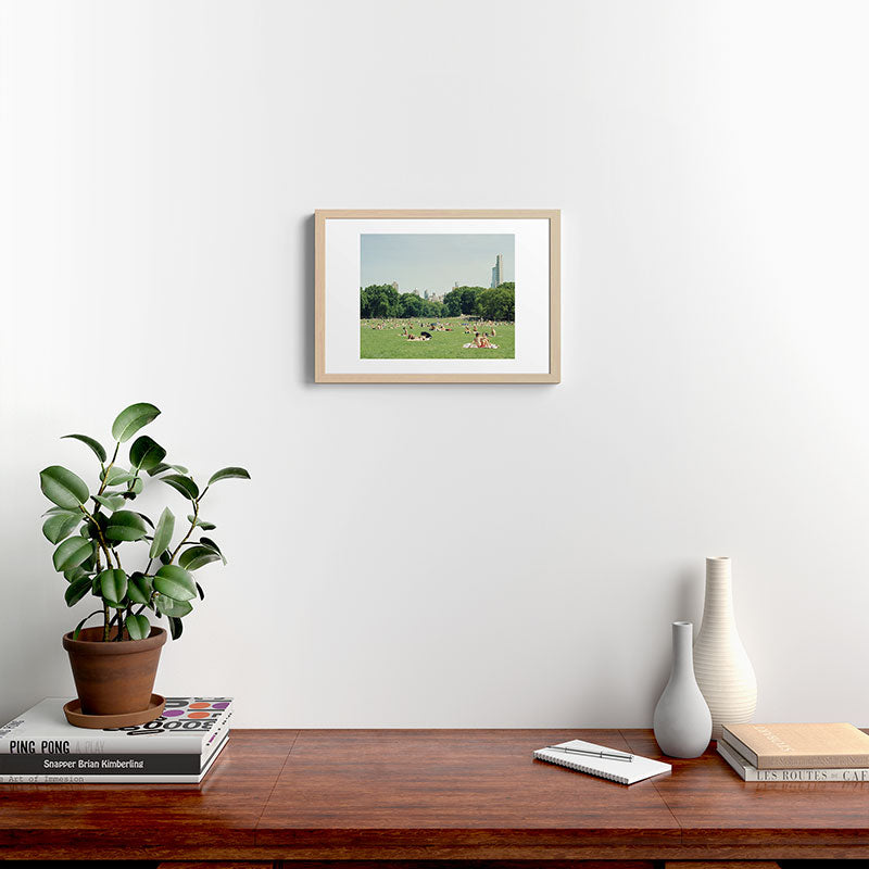 Summer in Central Park New York City | 35mm Film Photography Framed Art Print Gallery Image 17