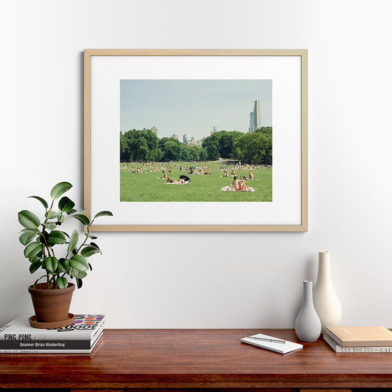 Summer in Central Park New York City | 35mm Film Photography Framed Art Print Gallery Image 49