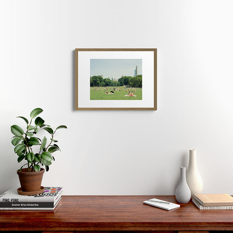 Summer in Central Park New York City | 35mm Film Photography Framed Art Print Gallery Image 12