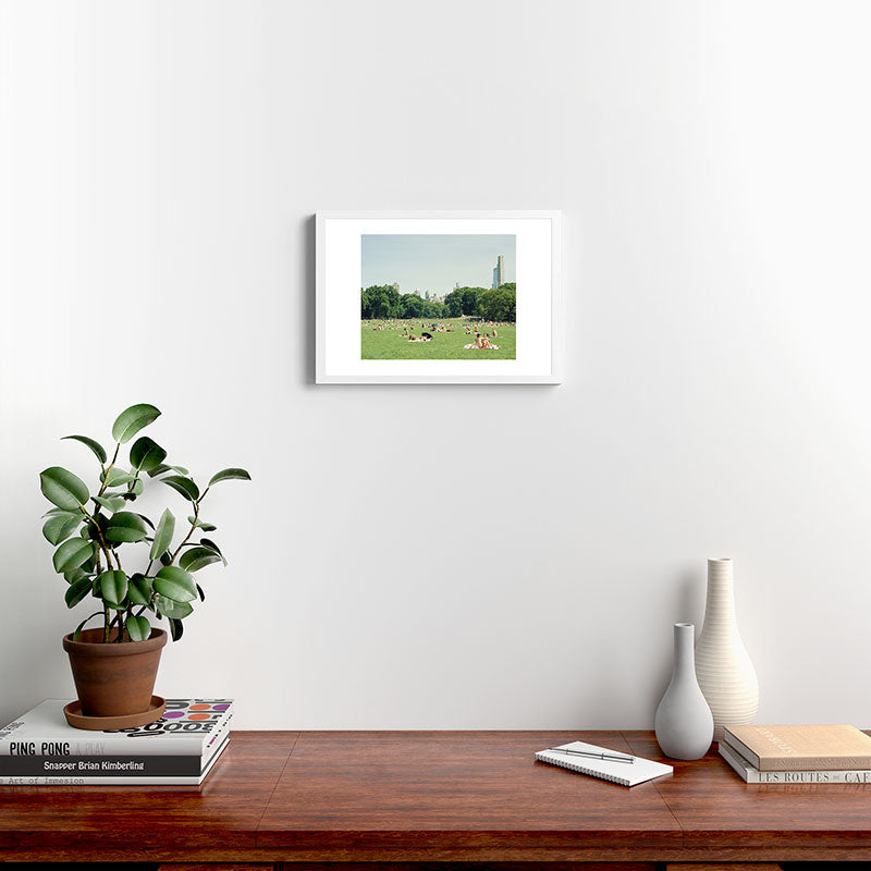 Summer in Central Park New York City | 35mm Film Photography Framed Art Print Gallery Image 24