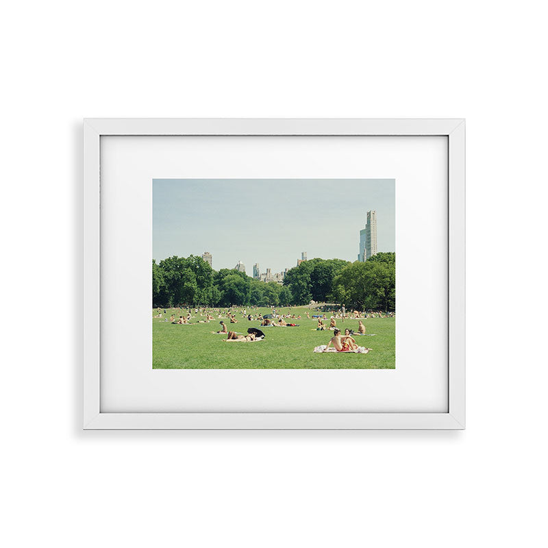 Summer in Central Park New York City | 35mm Film Photography Framed Art Print Gallery Image 26