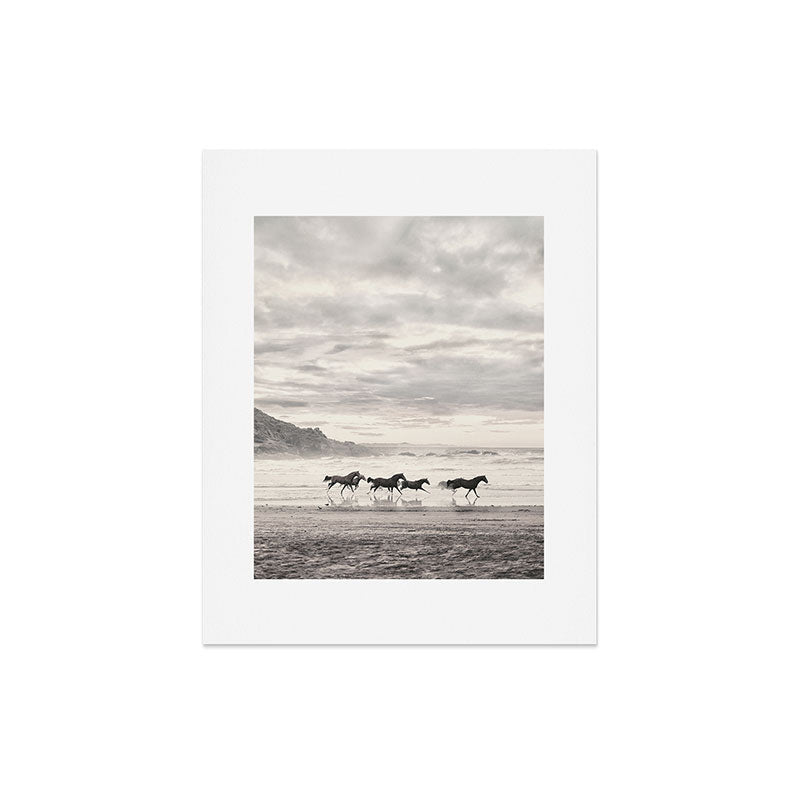 Horses on the Beach Art Print Gallery Image 5