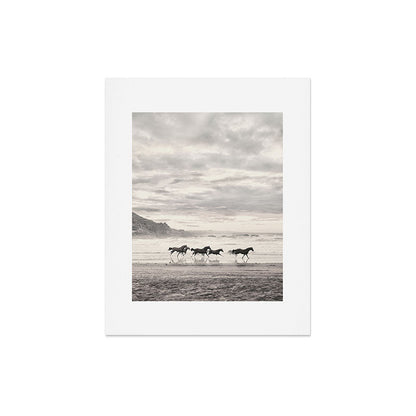 Horses on the Beach Art Print Gallery Image 4