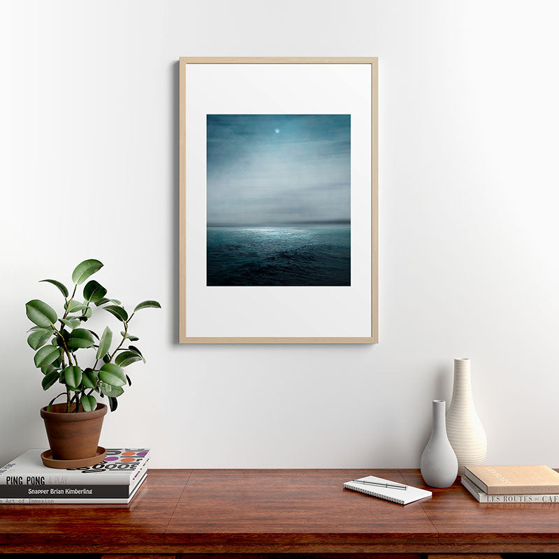 Sea Under Moonlight Framed Art Print Gallery Image 20