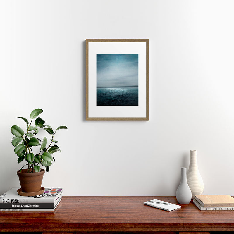 Sea Under Moonlight Framed Art Print Gallery Image 12