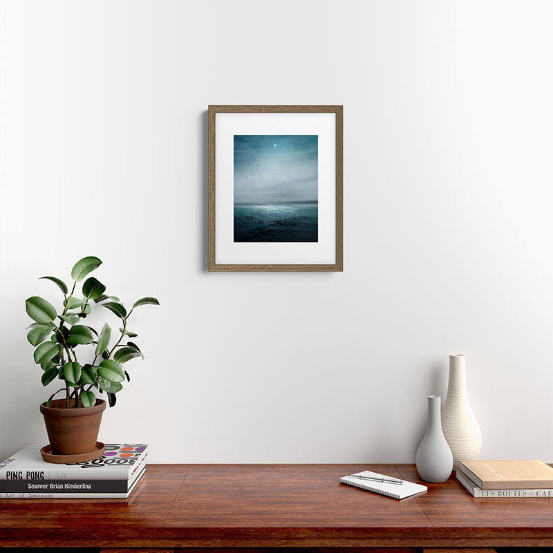 Sea Under Moonlight Framed Art Print Gallery Image 11